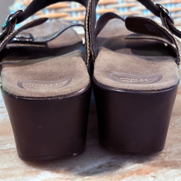 Women’s DANSKO Sophie wedge clog sandals- Size 40 - Picture 7 of 9